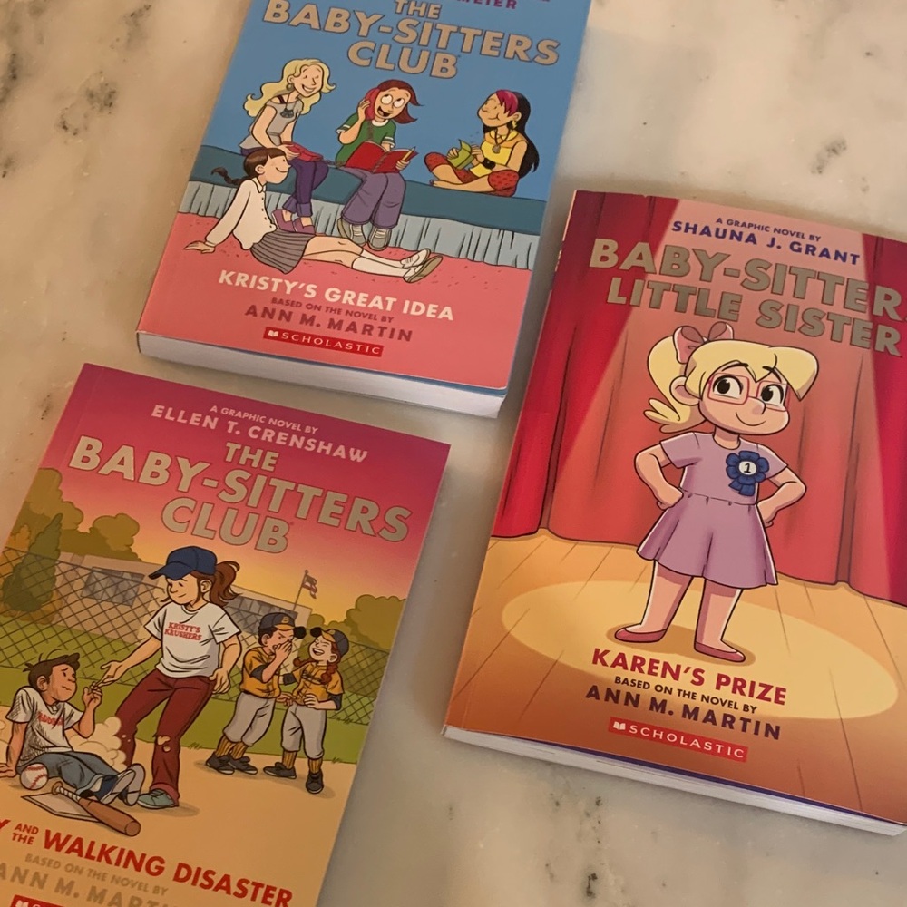 The Baby-Sitters Club and Little Sister Graphic Novel Book Set